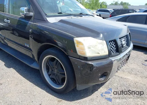 2007 Nissan Armada Se from USA, damaged, VIN 5N1BA08A37N706861